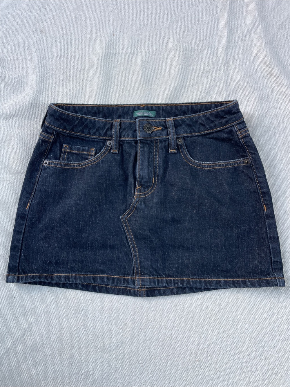 wild fable Juniors 0Reg Dark Denim Skirt